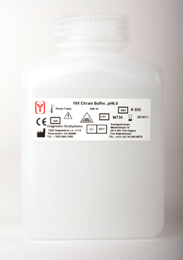 10X Citrate Buffer, pH 6.0, 500 ml, Artikel-Nr.: K035