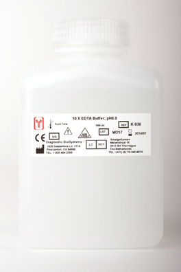 10X EDTA Buffer, pH 8.0, 500 ml, Reference: K038